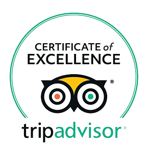 TripAdvisor - Certificate of Excellence